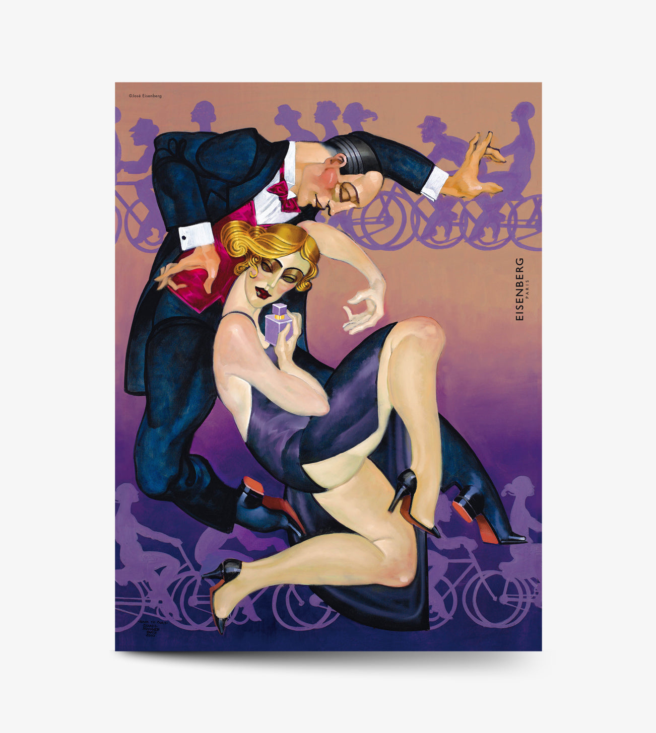 Foulard en soie - BACK TO PARIS