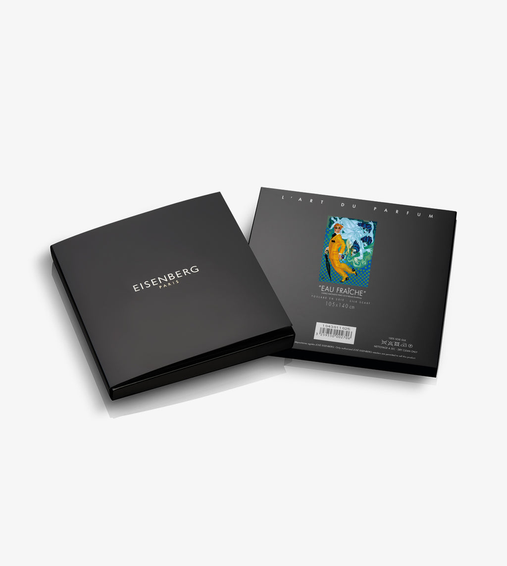 Foulard en soie - EAU FRAÎCHE