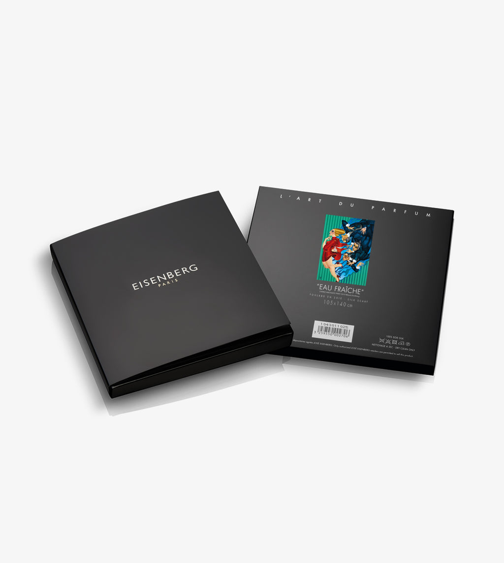 Foulard en soie - EAU FRAÎCHE DÉLICATE