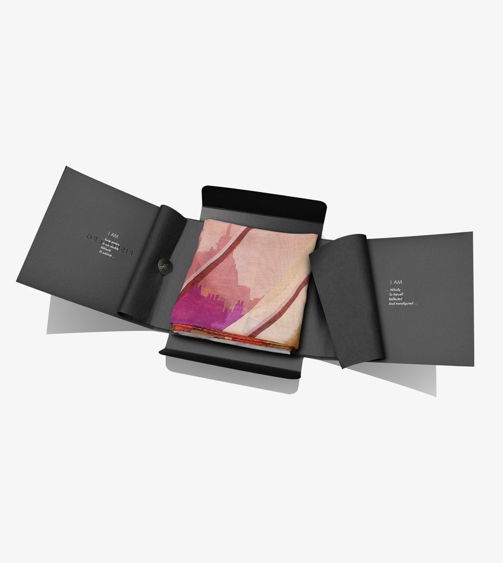 Foulard en soie - I AM