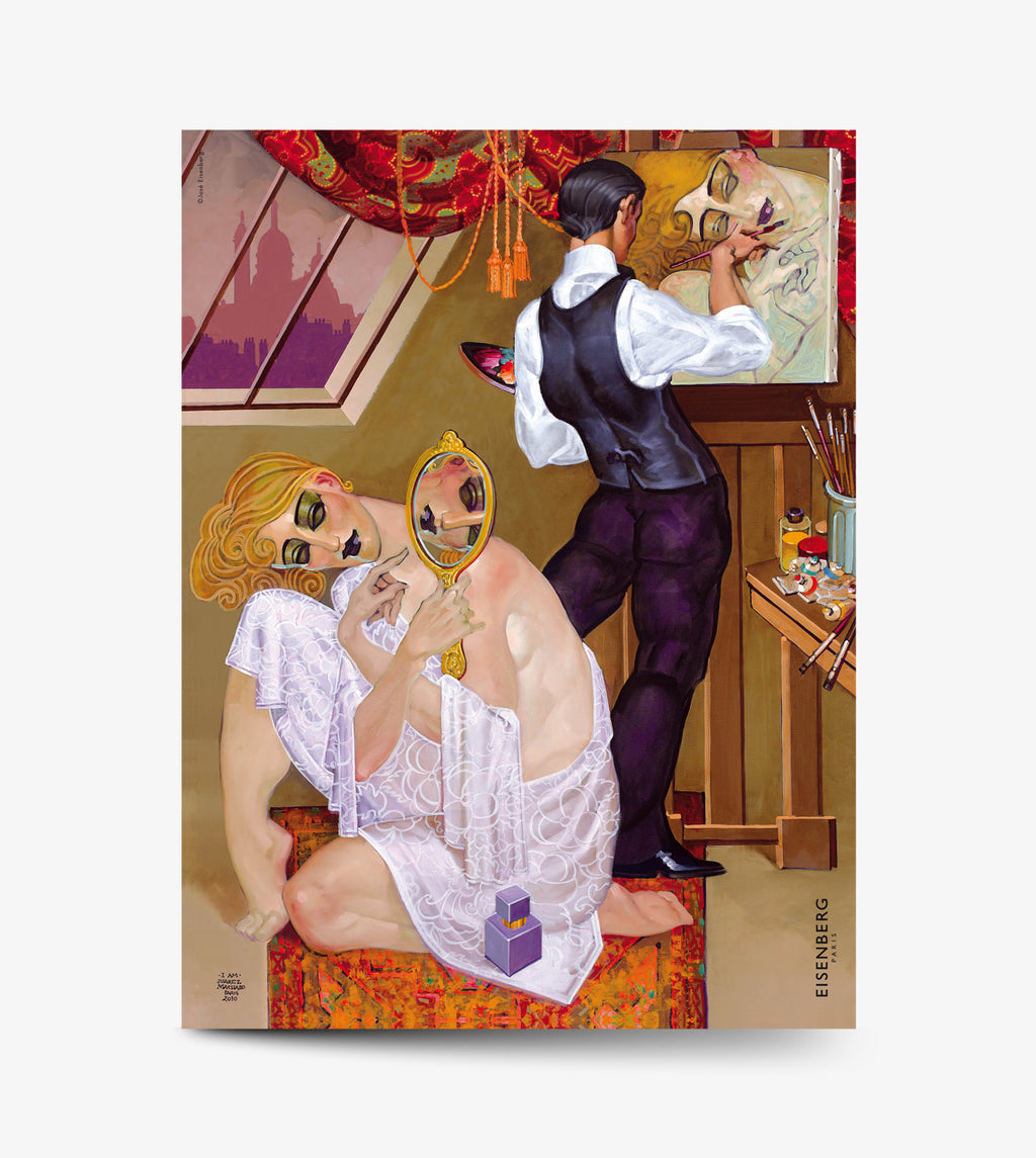 Foulard en soie - I AM